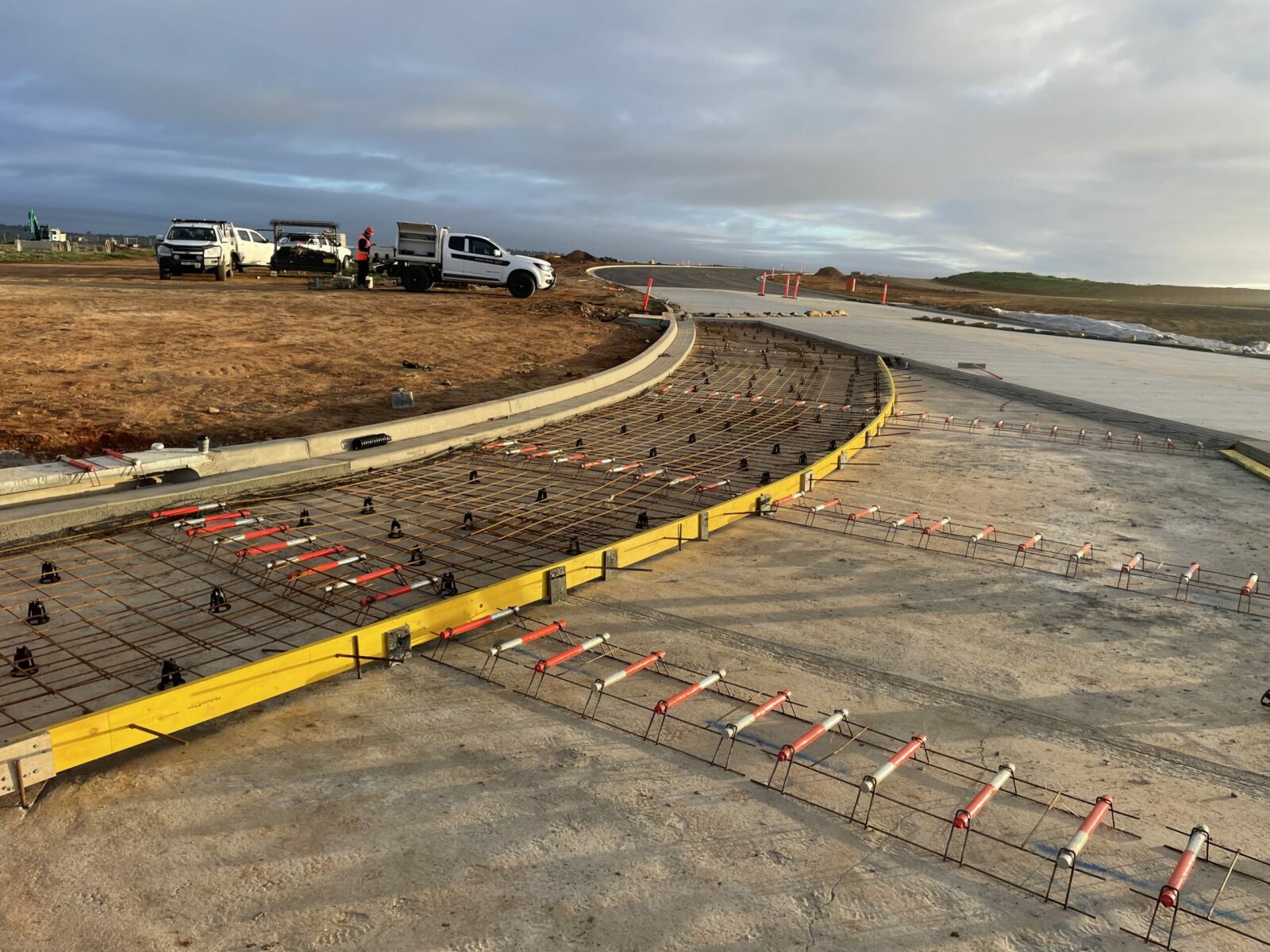 RiFL Pavement installation in Wagga Wagga, NSW.